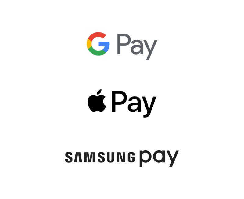 Google Pay Apple Pay Samsung Pay