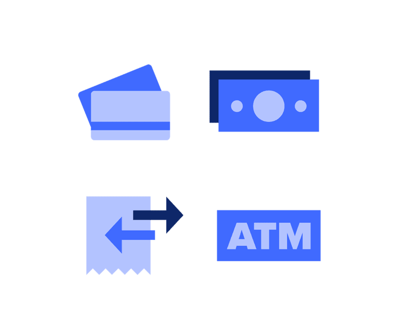 graphic representing ATM usage