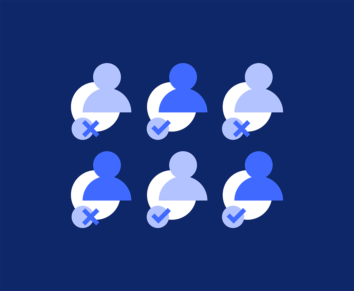 graphic representing panel market research respondents