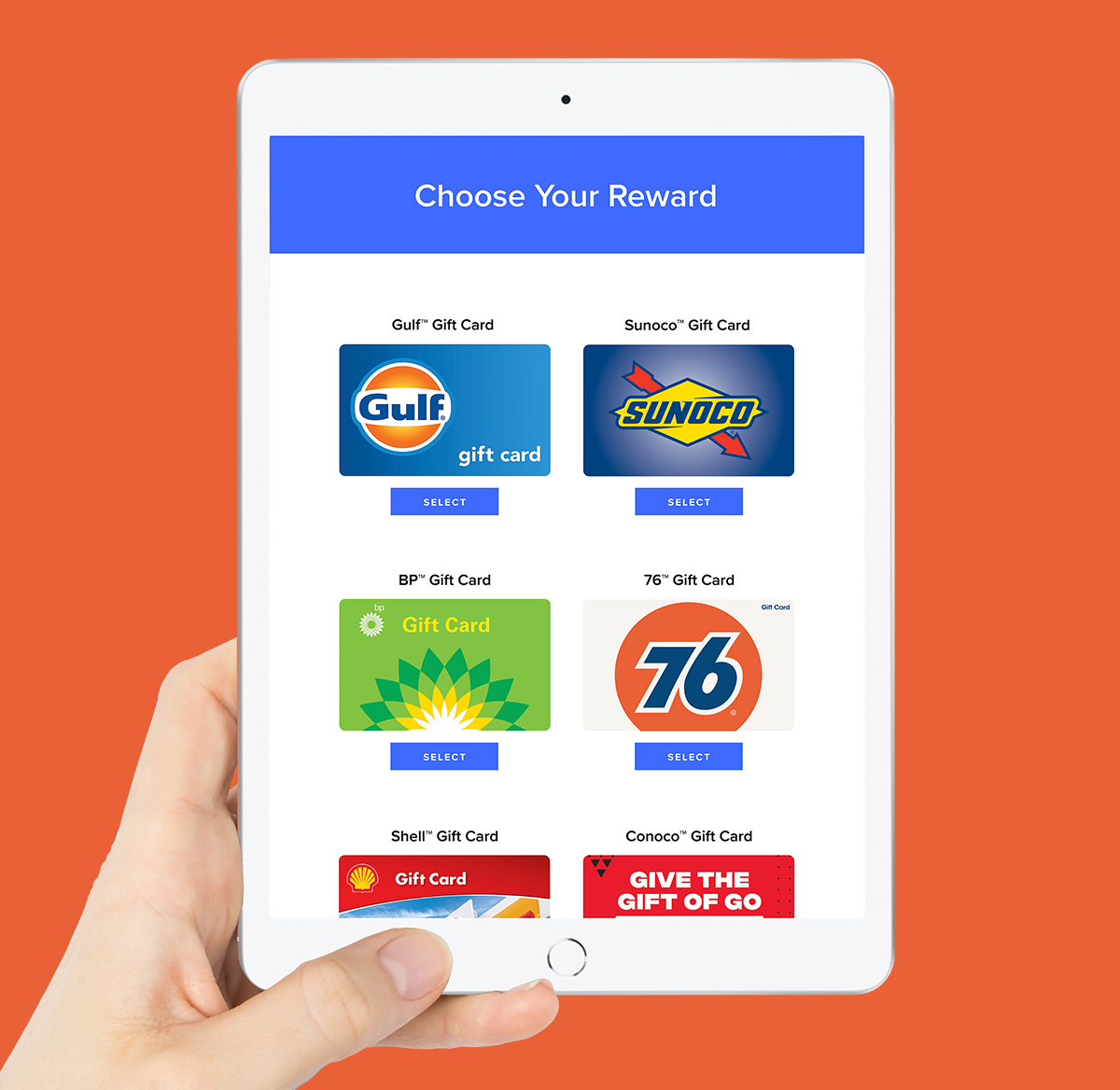 Virtual Incentives FuelCard Pass example