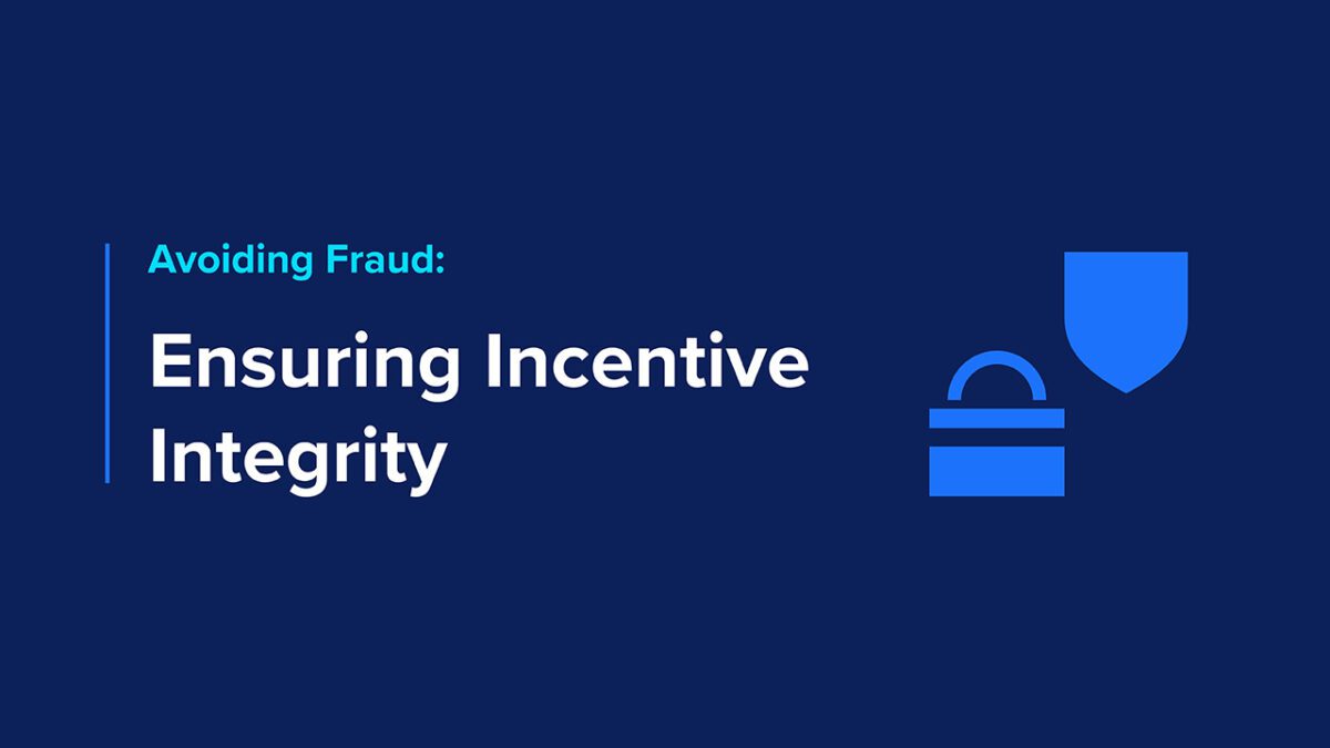 Avoiding Fraud: Ensuring Incentive Integrity header